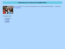 Tablet Screenshot of menie.org